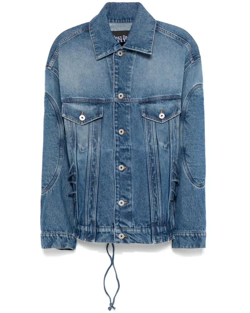 Jean Paul Gaultier Jacke mit Schnürung - Blau Blau