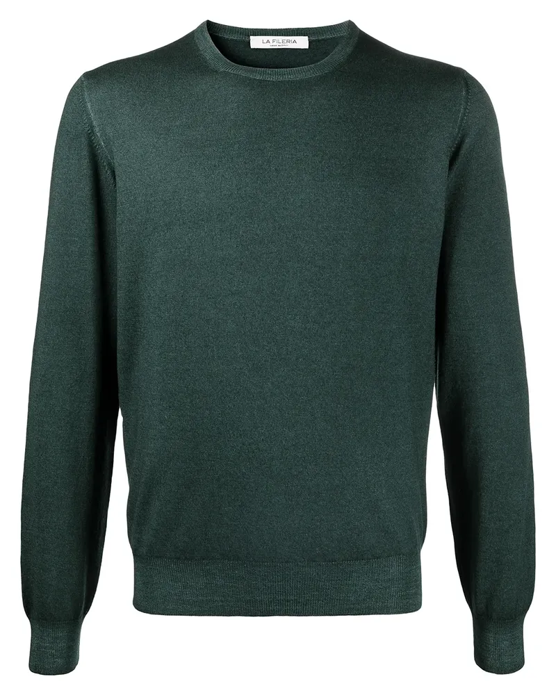 La Fileria Pullover mit Rundhalsausschnitt - Grün Grün