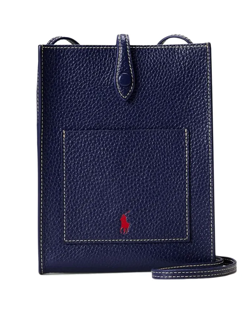 Ralph Lauren Texturierte Umhängetasche - Blau Blau