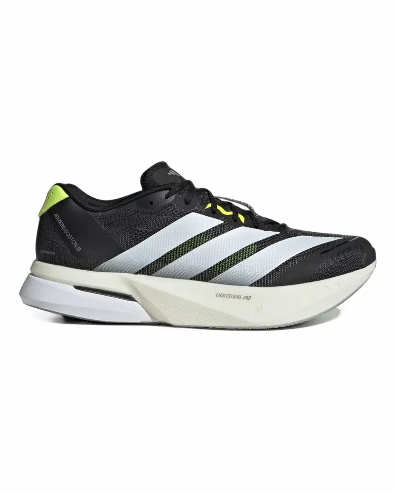 adidas Adizero Boston Sneakers mit Schnürung - Schwarz Schwarz