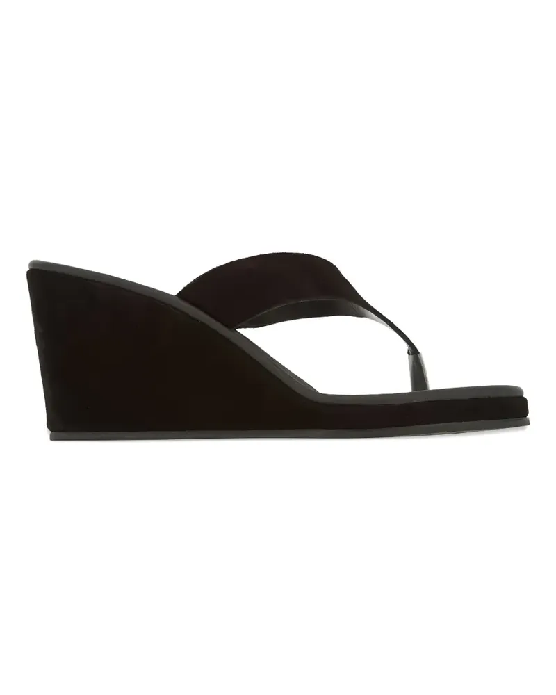 Ancient Greek Sandals Charys wedge sandals - Schwarz Schwarz