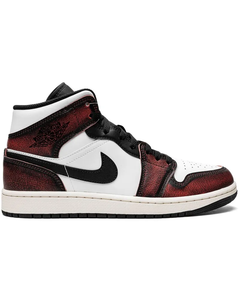 Jordan Air  1 Mid SE Sneakers - Schwarz Schwarz