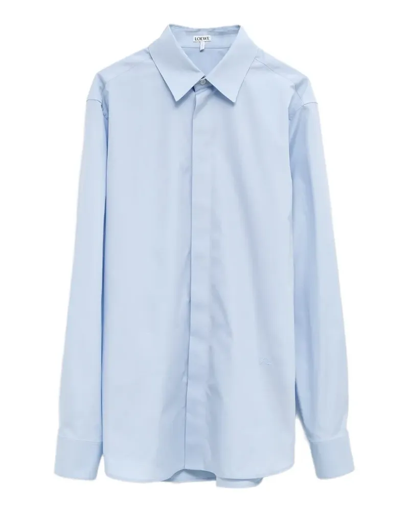 Loewe Hemd aus Baumwolle - Blau Blau
