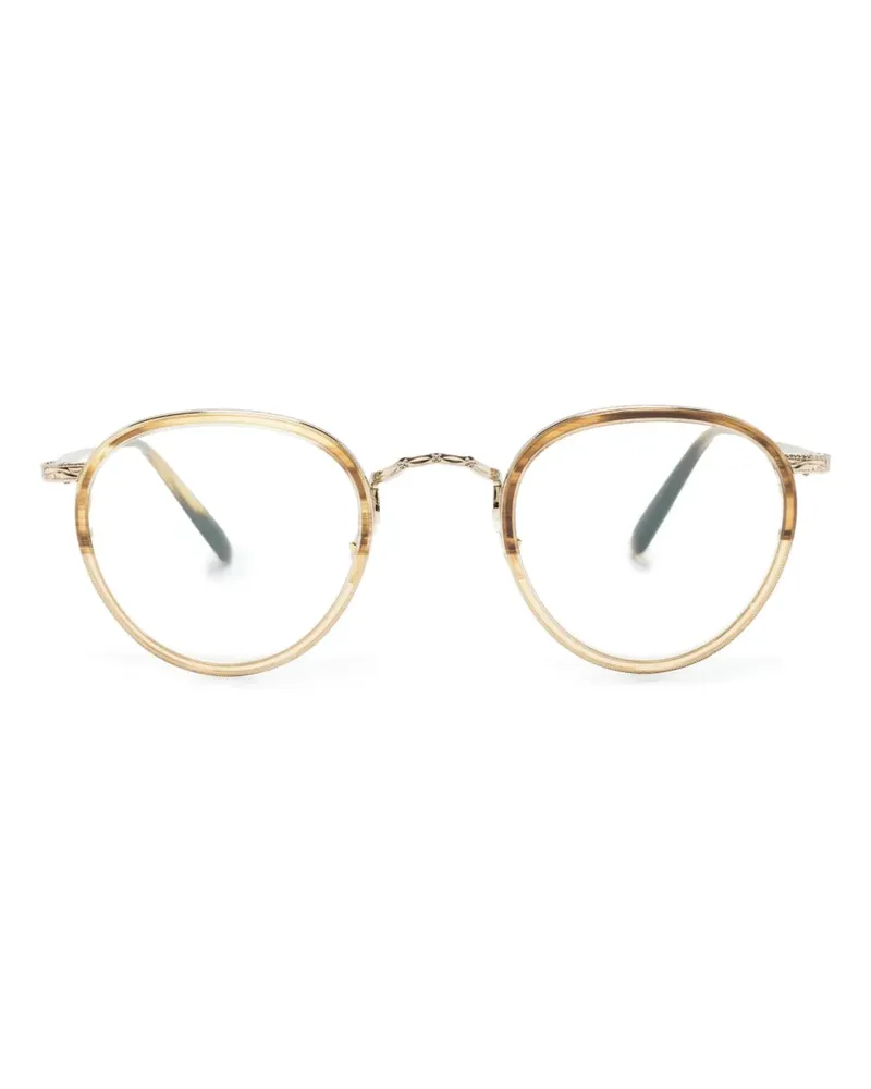 Oliver Peoples Brille mit rundem Gestell - Nude Nude