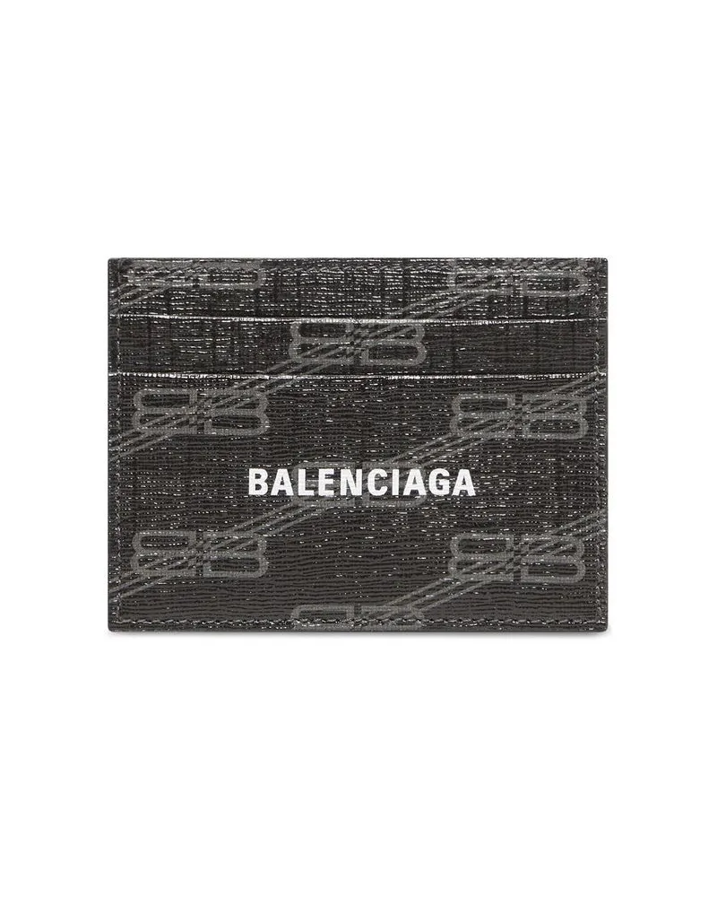 Balenciaga Kartenetui mit BB - Schwarz Schwarz