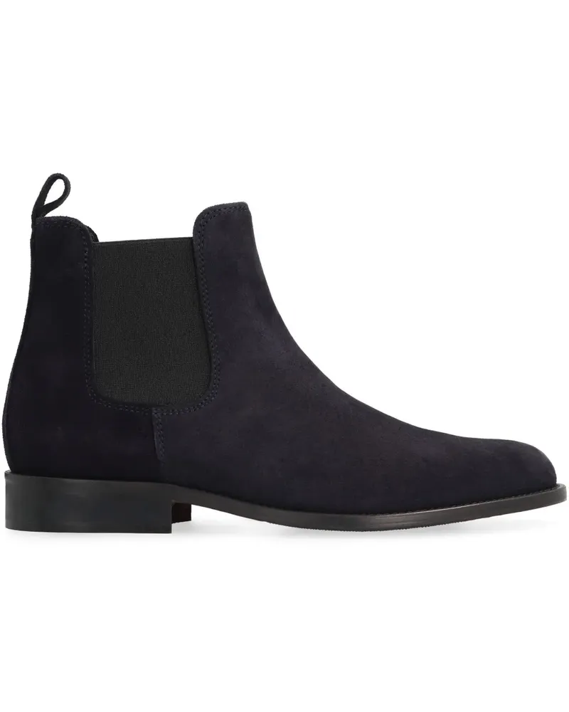 Bruno Magli Chelsea-Boots aus Wildleder - Blau Blau