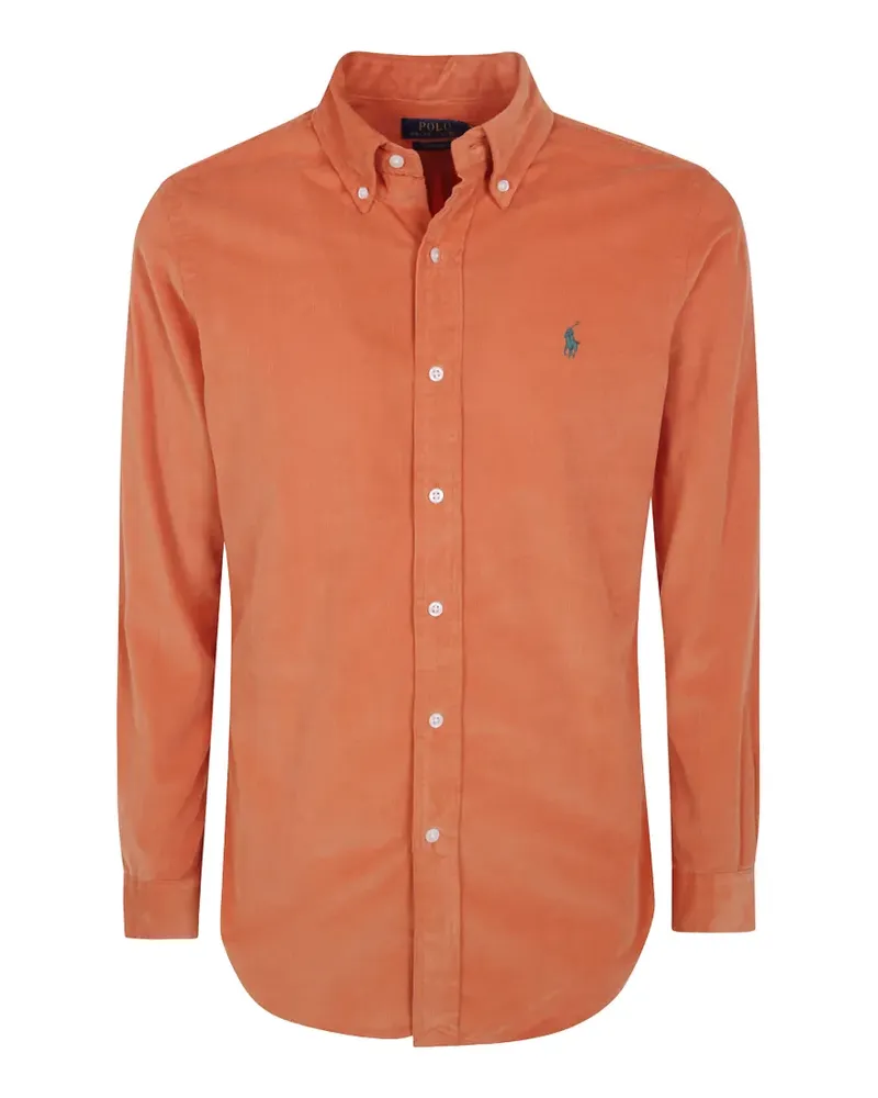 Ralph Lauren Klassisches Cordhemd - Orange Orange