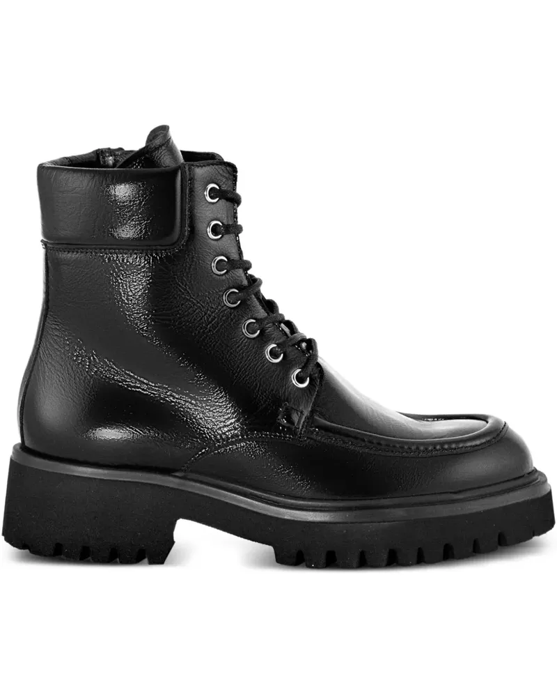 Guglielmo Rotta Stiefel mit Schnürung - Schwarz Schwarz