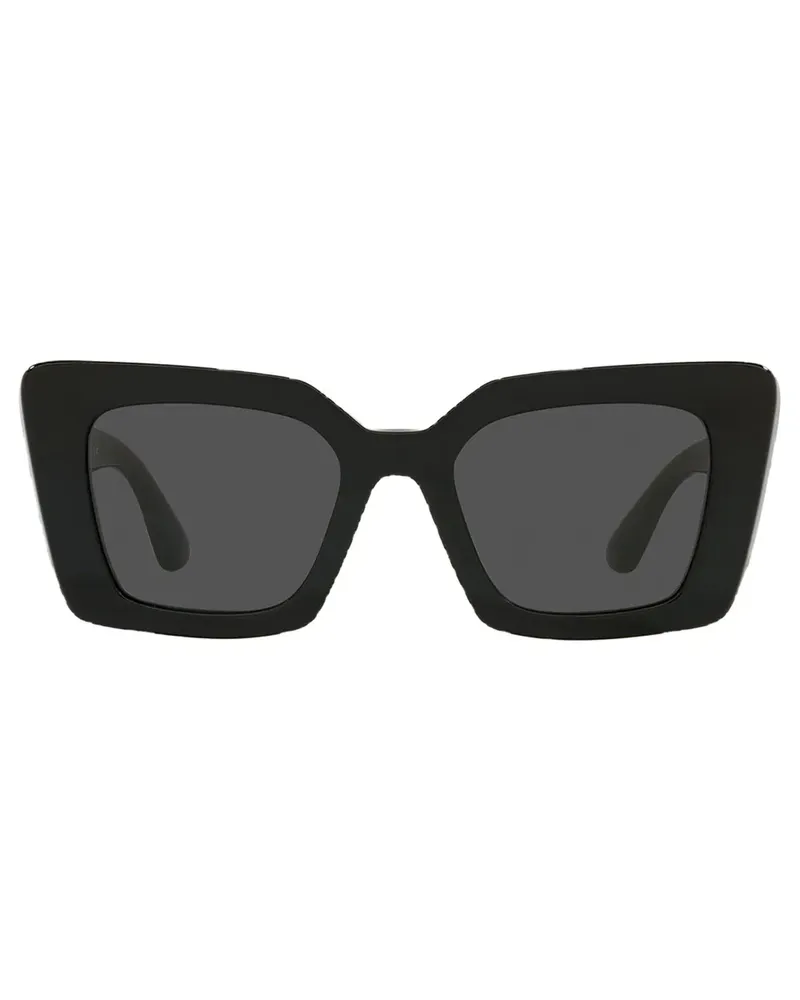 Burberry Brille mit eckigem Gestell - Schwarz Schwarz