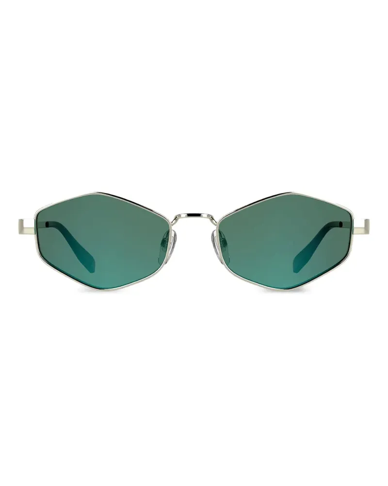 Karl Lagerfeld Sonnenbrille mit geometrischem Gestell - Gold Gold