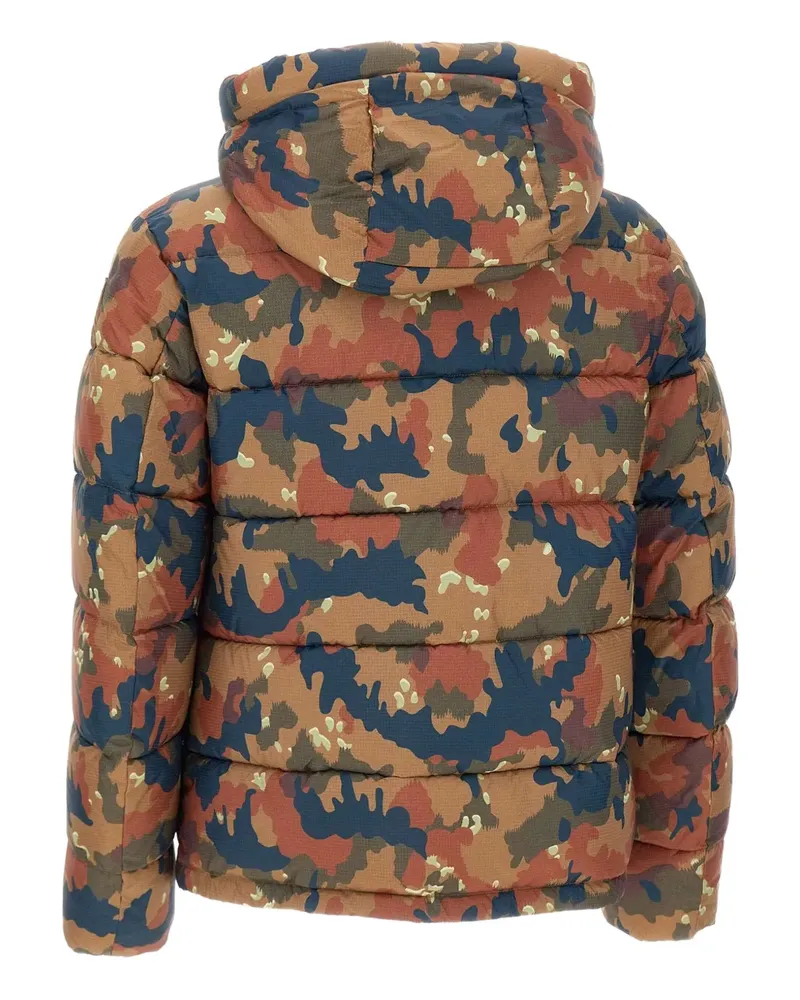 Blauer Burton camouflage-pattern down jacket - Braun Braun