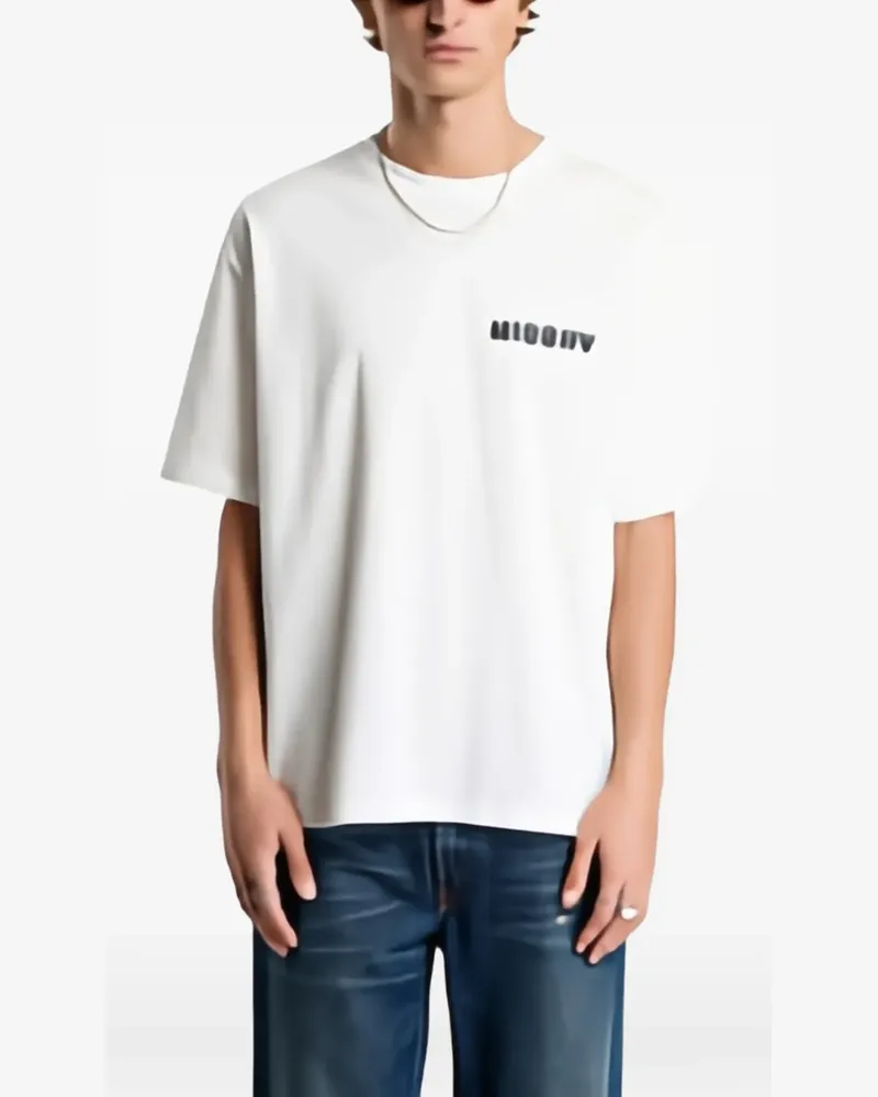 MISBHV Community logo-print T-shirt - Weiß Weiß
