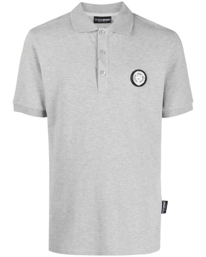 Philipp Plein Thunder Tiger Poloshirt - Grau Grau
