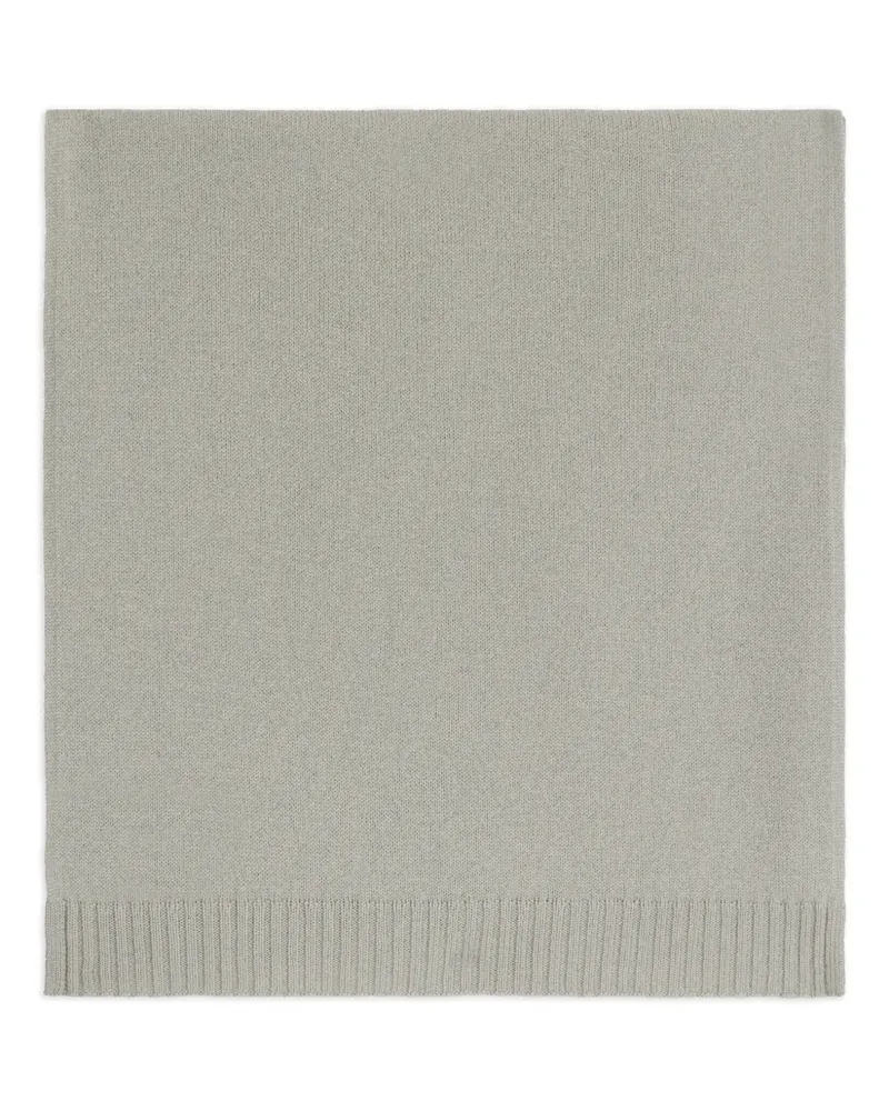 Malo ribbed scarf - Grau Grau