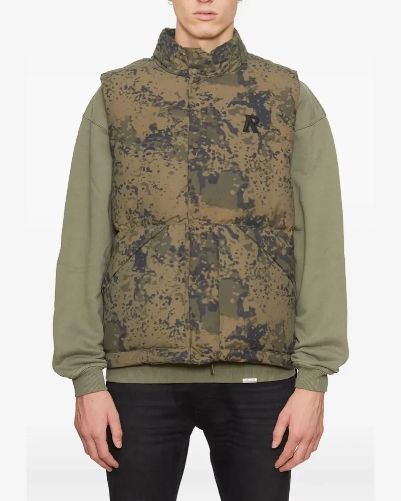 REPRESENT padded gilet - Grün Grün