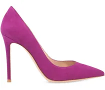 Gianvito Stiletto-Pumps aus Wildleder 105mm - Violett