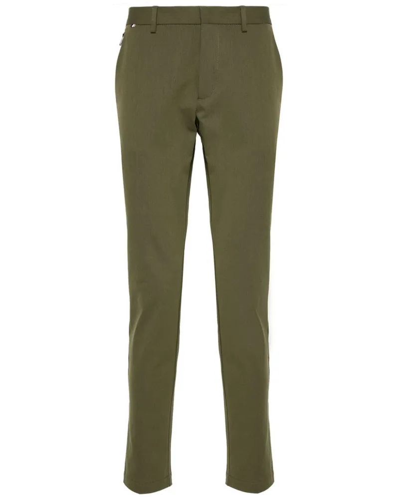 HUGO BOSS Halbhohe Tapered-Chino - Grün Grün
