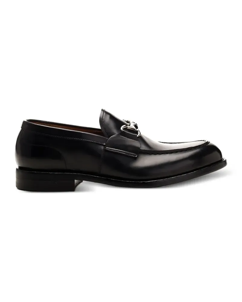 Al Duca D’Aosta 1902 horsebit-detail loafers - Schwarz Schwarz