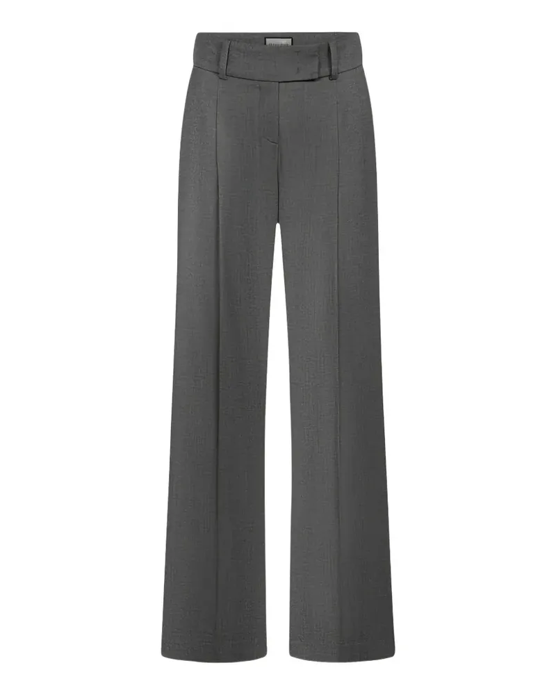 SEDUCTIVE  pleated tailored trousers - Grau Grau