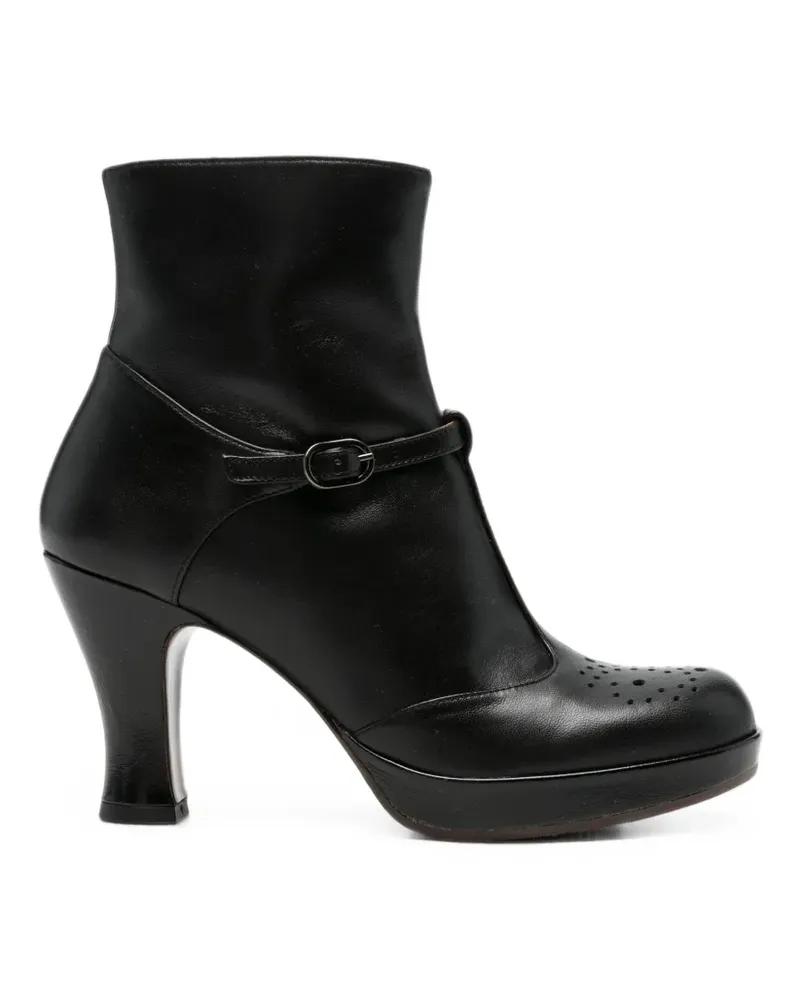 Chie Mihara Stiefel mit Cut-Outs - Schwarz Schwarz