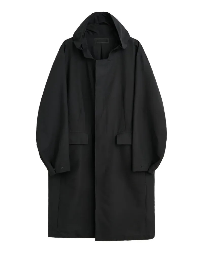 Our Legacy Shower Kapuzenparka - Schwarz Schwarz
