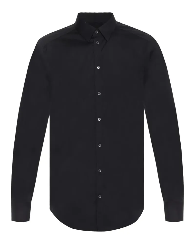 Dolce & Gabbana Klassisches Hemd - Schwarz Schwarz