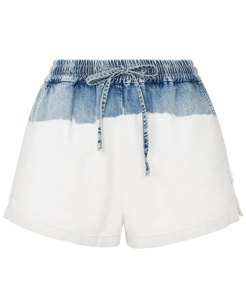 Moschino Badeshorts mit Farbverlauf - Weiß Weiß
