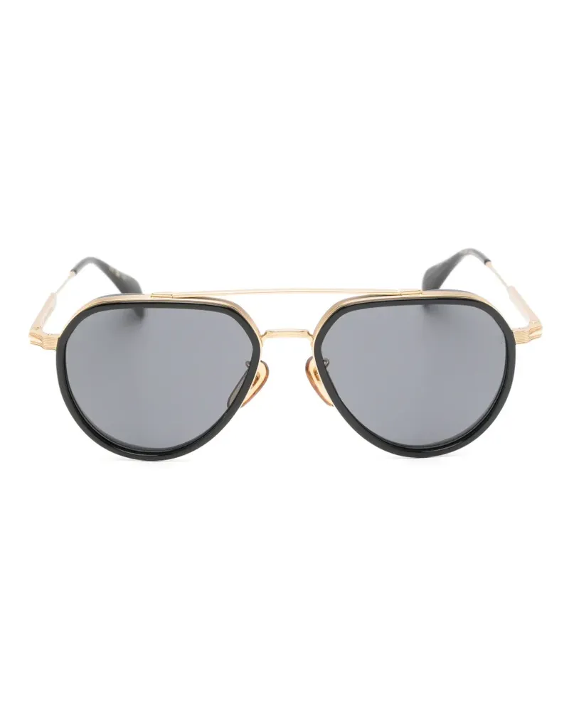 EYEWEAR by DAVID BECKHAM Getönte Pilotenbrille - Gold Gold