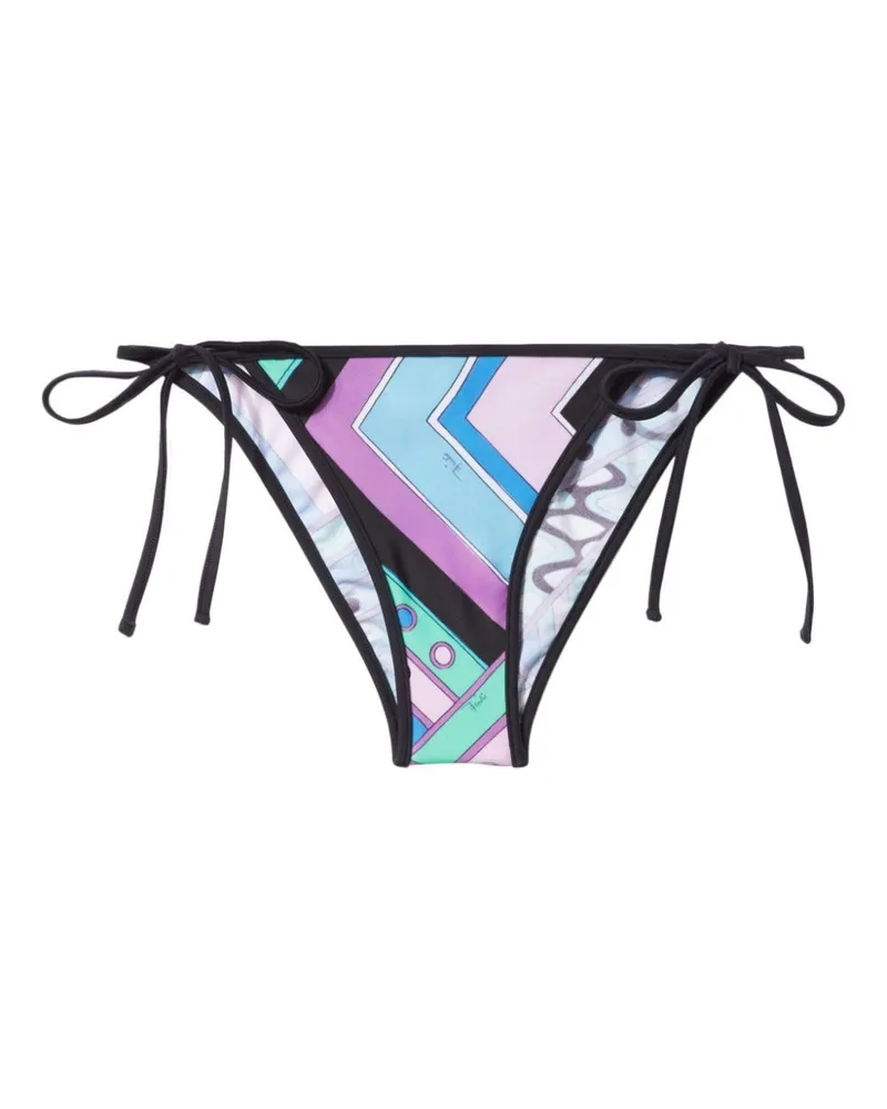 Emilio Pucci Bikinihöschen im Vivara-Print - Blau Blau