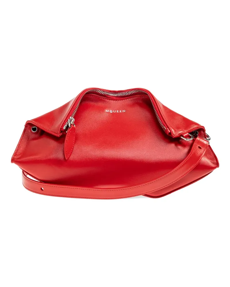 Alexander McQueen Manta zip-top clutch bag - Rot Rot