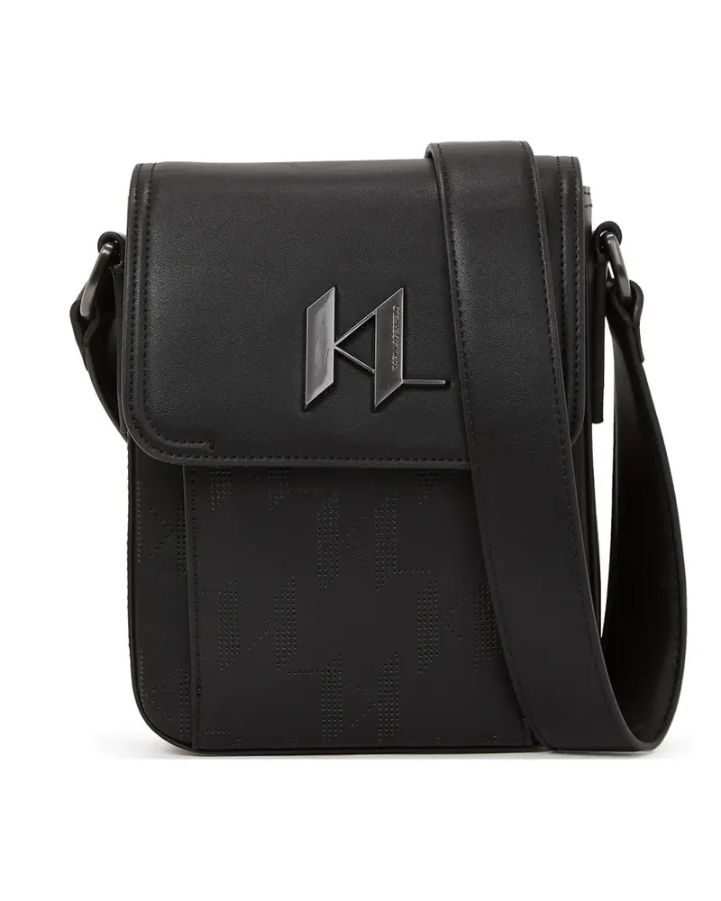 Karl Lagerfeld K/Plak Umhängtasche - Schwarz Schwarz
