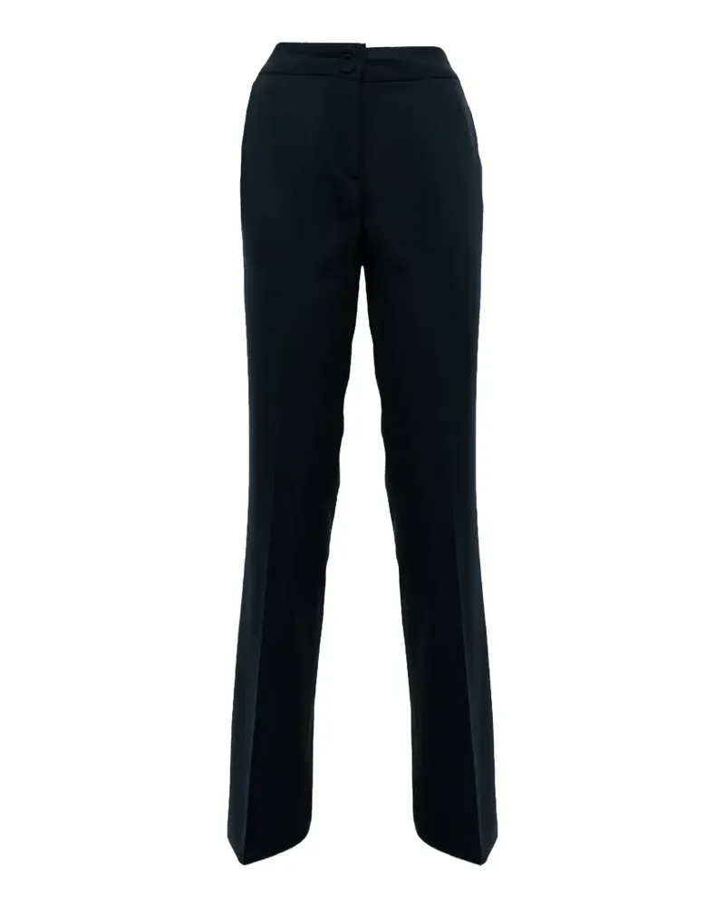 Blumarine button tailored trousers - Blau Blau