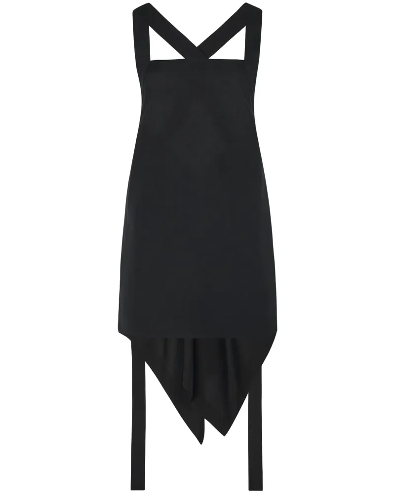 Rosetta Getty Asymmetrisches Schürzentop - Schwarz Schwarz
