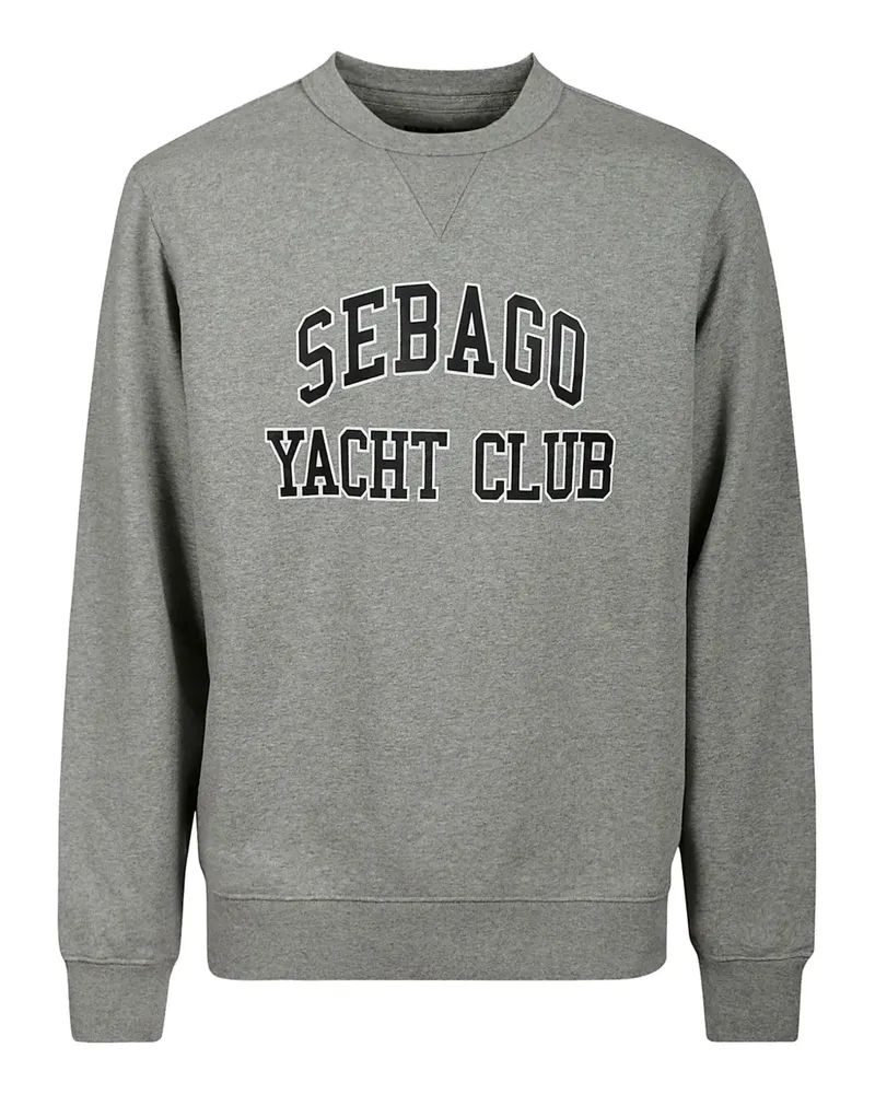 Sebago Sweatshirt mit Logo-Print - Grau Grau