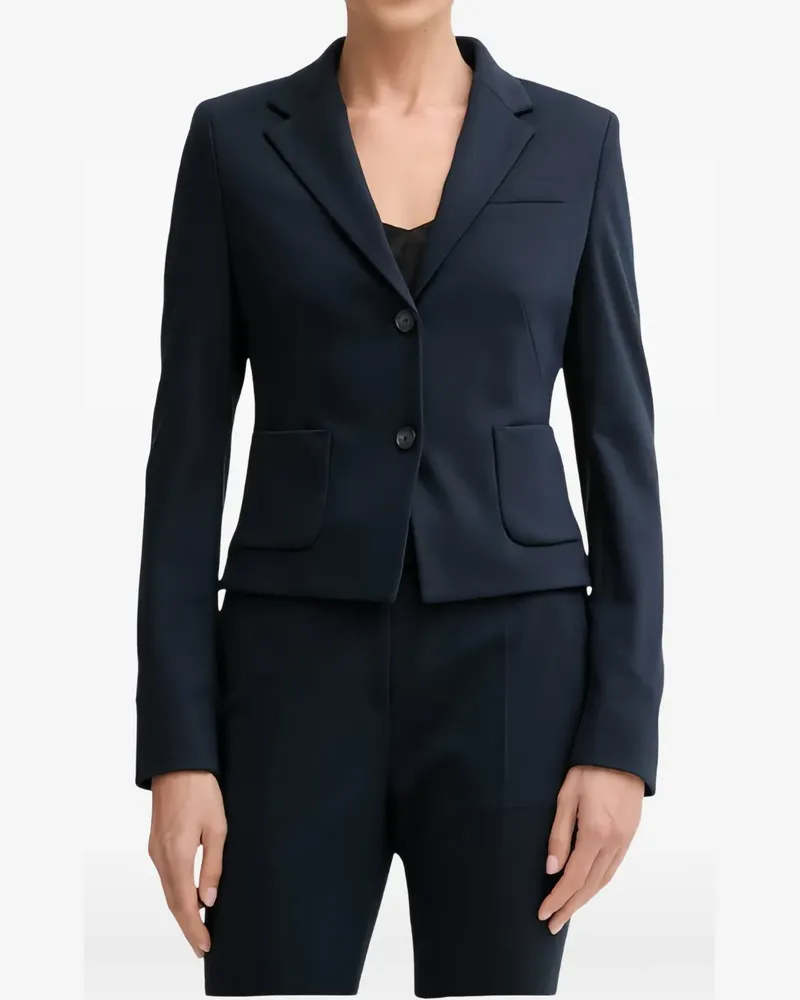 HUGO BOSS Einreihiges Sakko - Blau Blau
