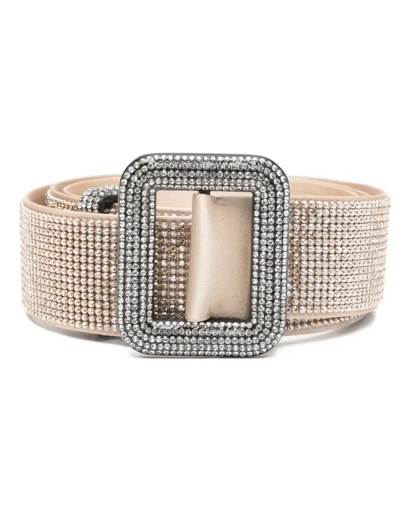 Benedetta Bruzziches Gürtel mit eckiger Schnalle - Gold Gold