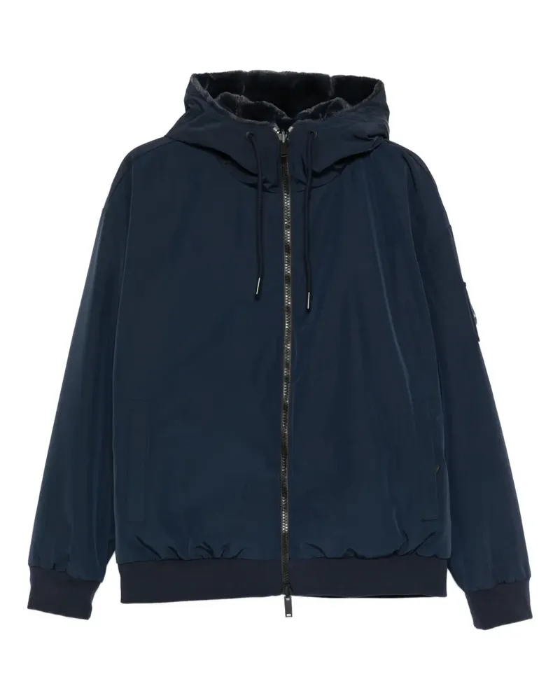 Moose Knuckles Wendbare Roland Kapuzenjacke - Blau Blau