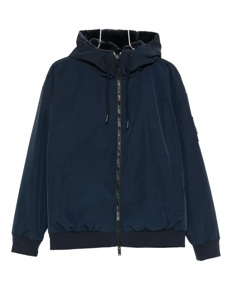 Moose Knuckles Roland reversible hooded jacket - Blau Blau