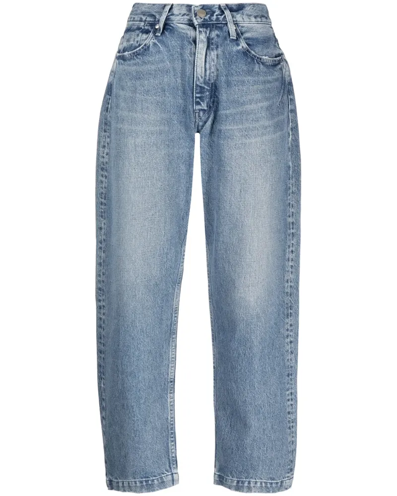 TANAKA The Skate Cropped-Jeans - Blau Blau