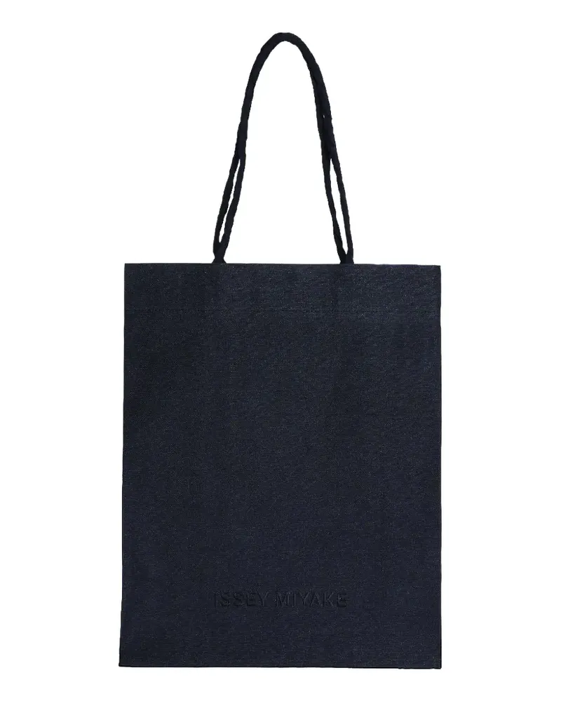 Issey Miyake zip tote bag - Schwarz Schwarz