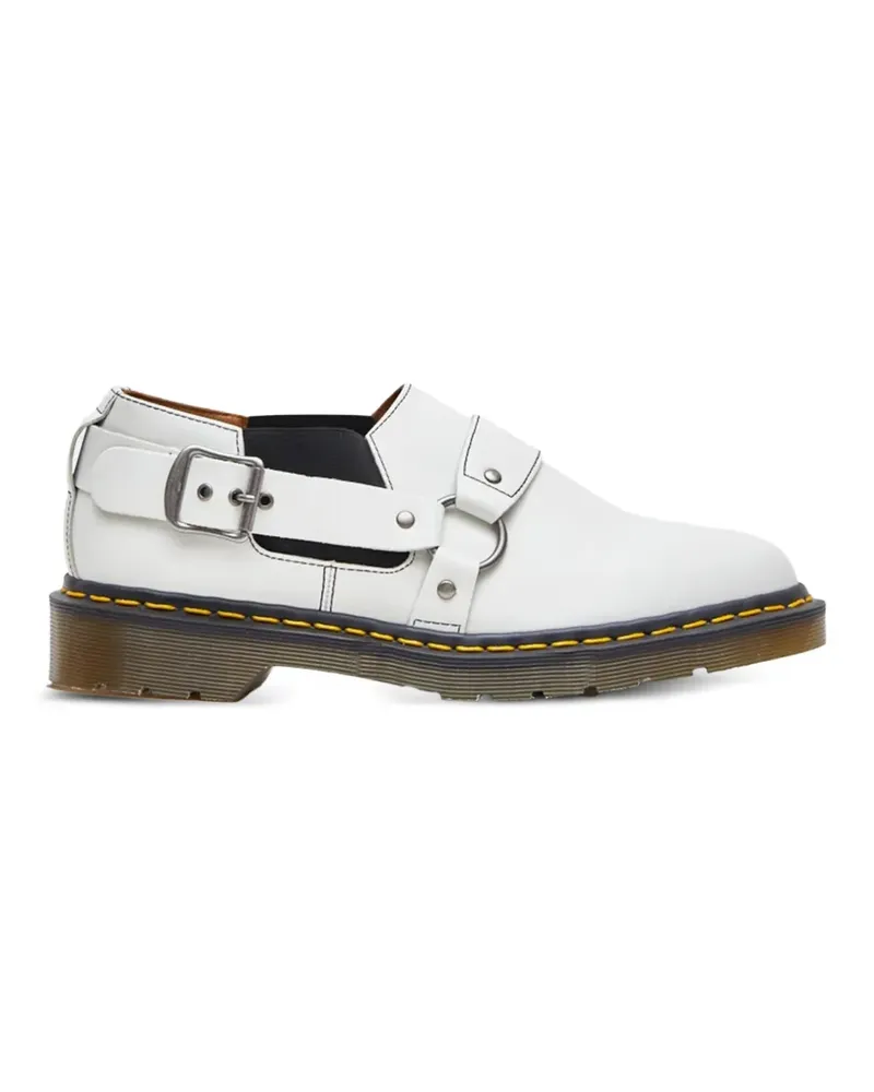 Dr.Martens x Comme des Garçons Hattie Monk-Schuhe mit Harness-Detail - Weiß Weiß