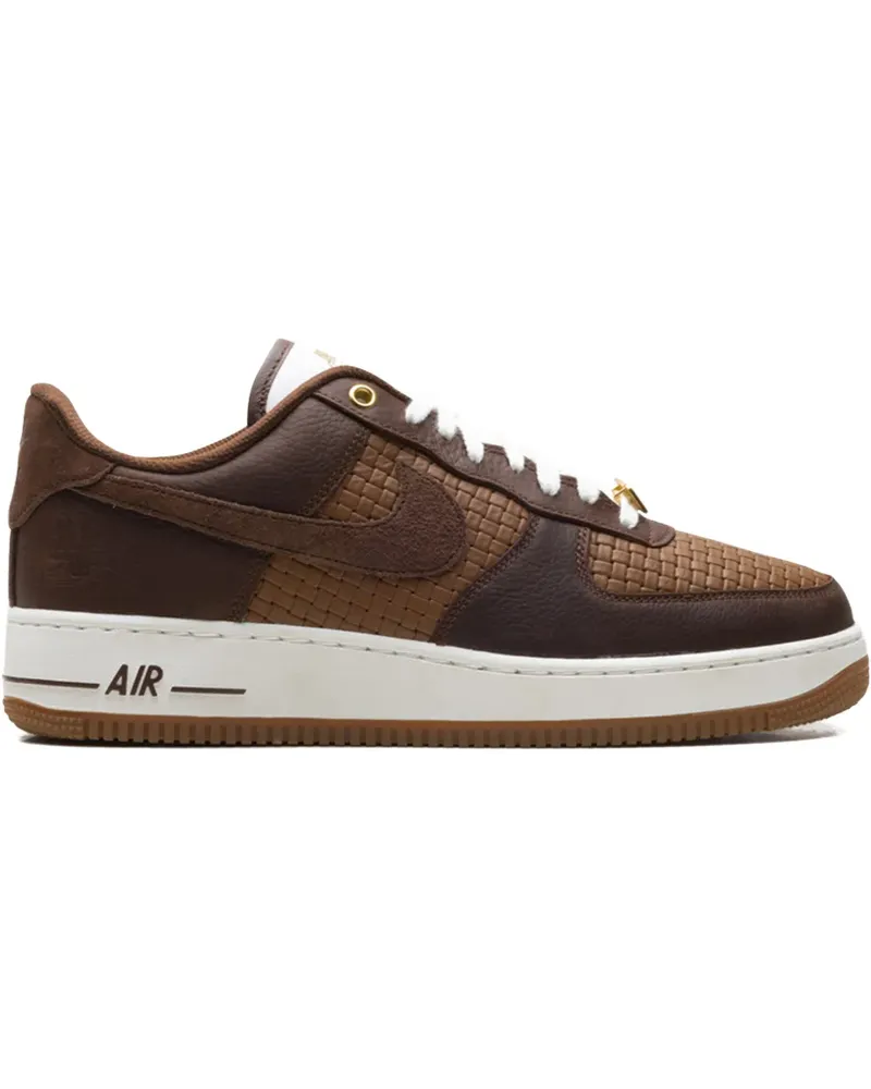 Nike Gewebte Air Force 1 Sneakers - Braun Braun