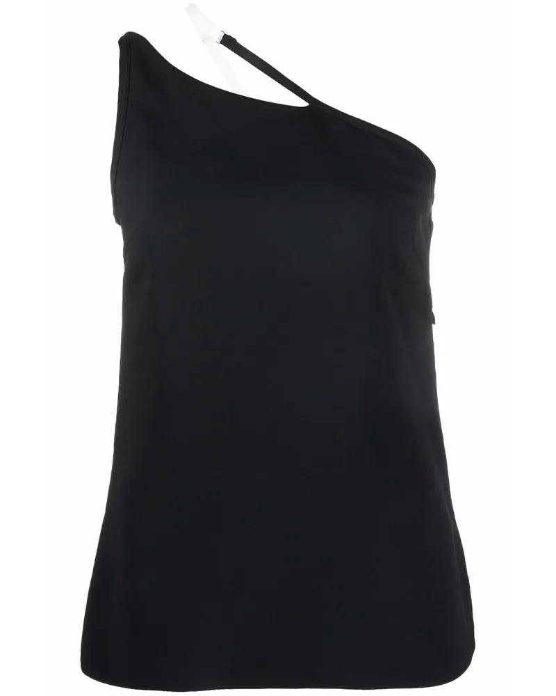 Givenchy Asymmetrisches Oberteil - Schwarz Schwarz