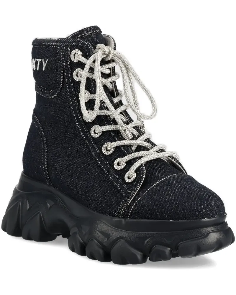 Miss Sixty High-Top-Sneakers mit Schnürung - Schwarz Schwarz