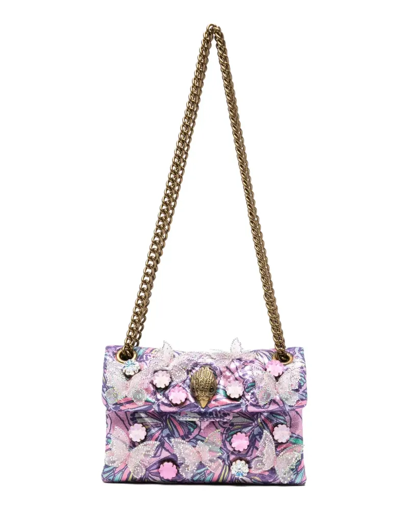 Kurt Geiger mini Kensington butterfly shoulder bag - Violett Violett