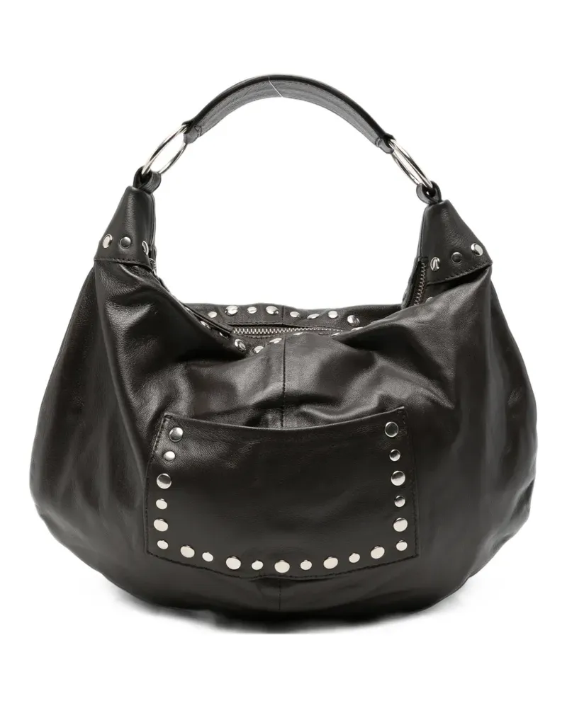 GIMAGUAS studded leather tote bag - Braun Braun