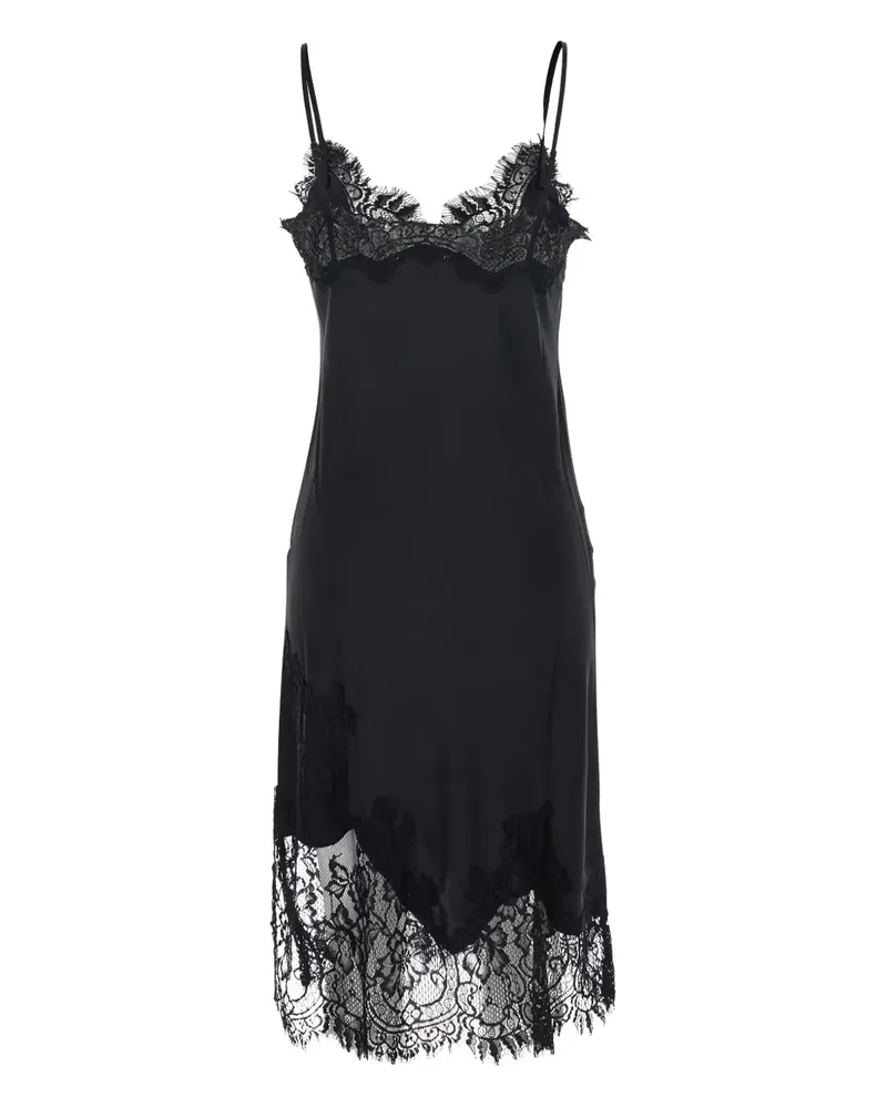 Gold Hawk Clothing lace insert dress - Schwarz Schwarz