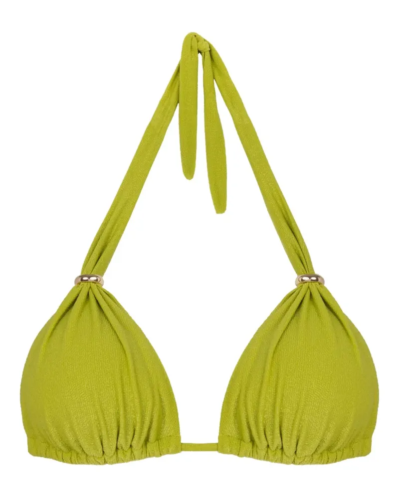 Lenny Niemeyer Neckholder-Bikinioberteil mit Ringdetail - Grün Grün
