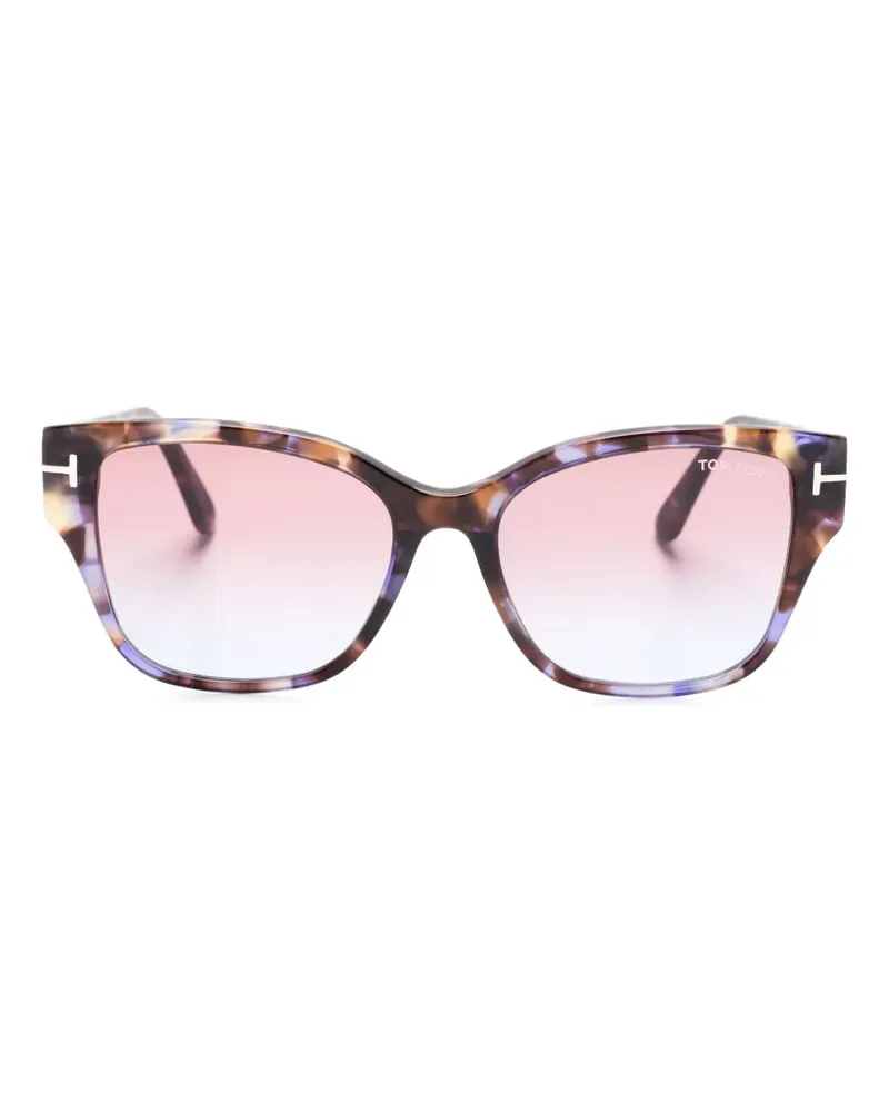 Tom Ford Elsa Wayfarer-Sonnenbrille - Violett Violett