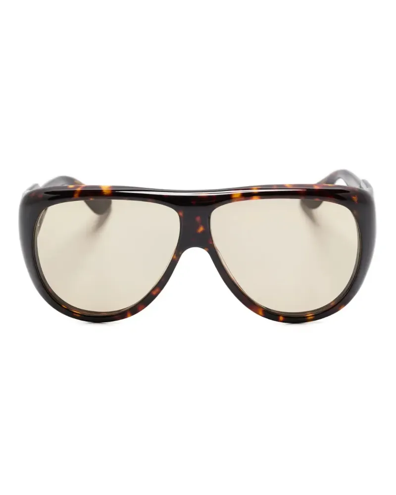 Port Tanger Gambia Sonnenbrille in Schildpattoptik - Braun Braun